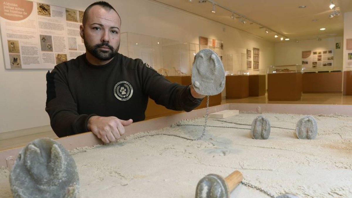Fernando Gómez, uno de los responsables de la exposición