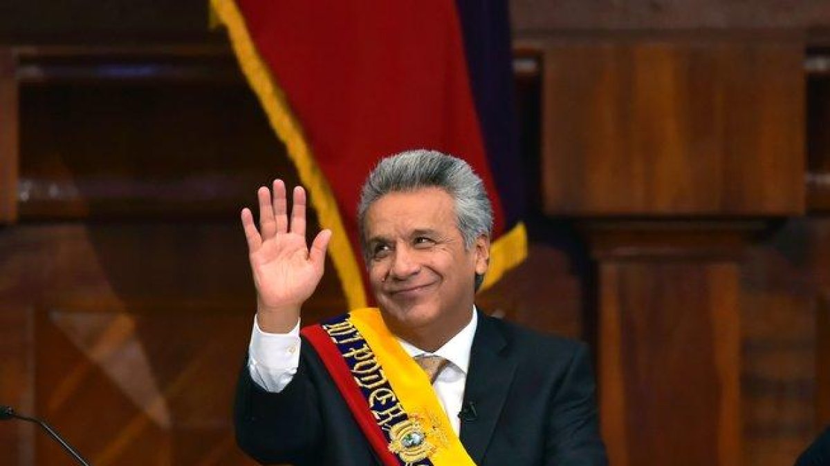 El presidente ecuatoriano se entrevistará igualmente con el secretario general de la ONU, António Guterres.-AP