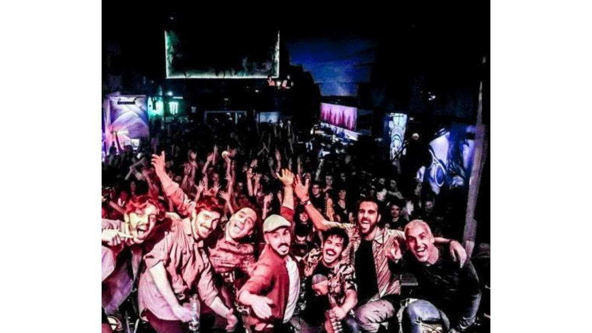 'Selfie' del grupo Blueskank.-FACEBOOK