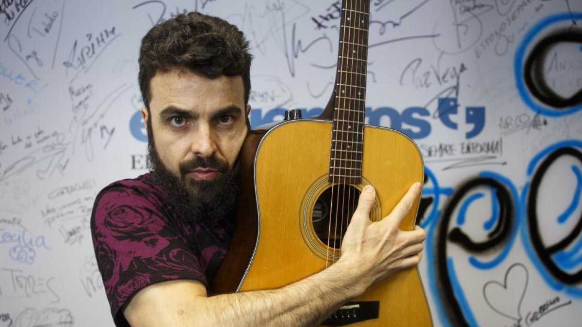 El cantante Huecco.-ÁNGEL NAVARRETE