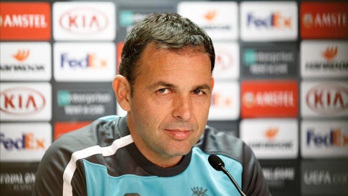 Javi Calleja, hasta el 10 de diciembre, entrenador del Villarreal.-