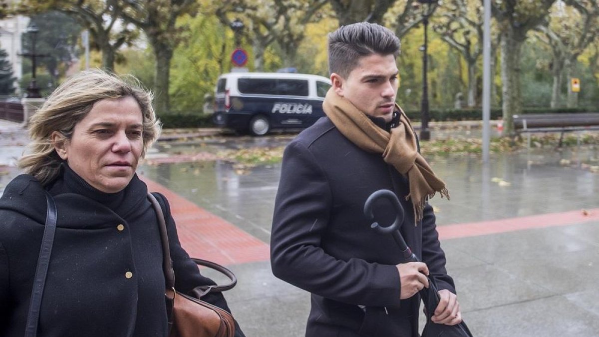 El acusado Raúl Calvo, exfutbolista de la Arandina.-SANTI OTERO