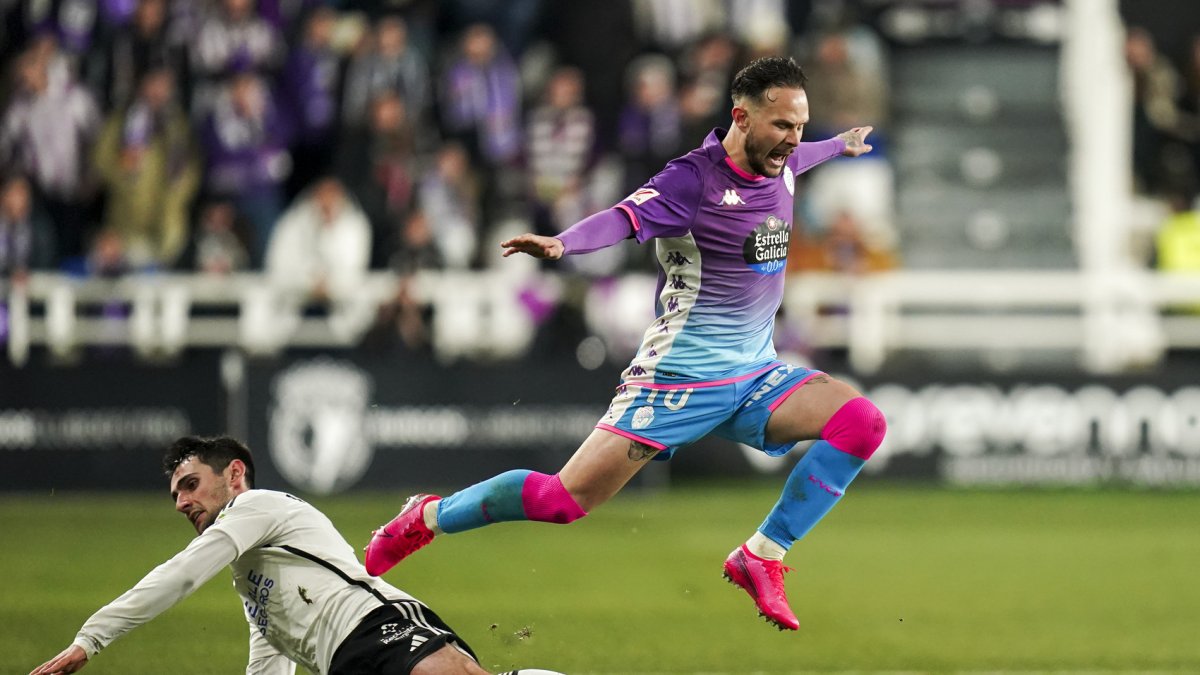 Iván Sánchez, en El Plantío. REAL VALLADOLID