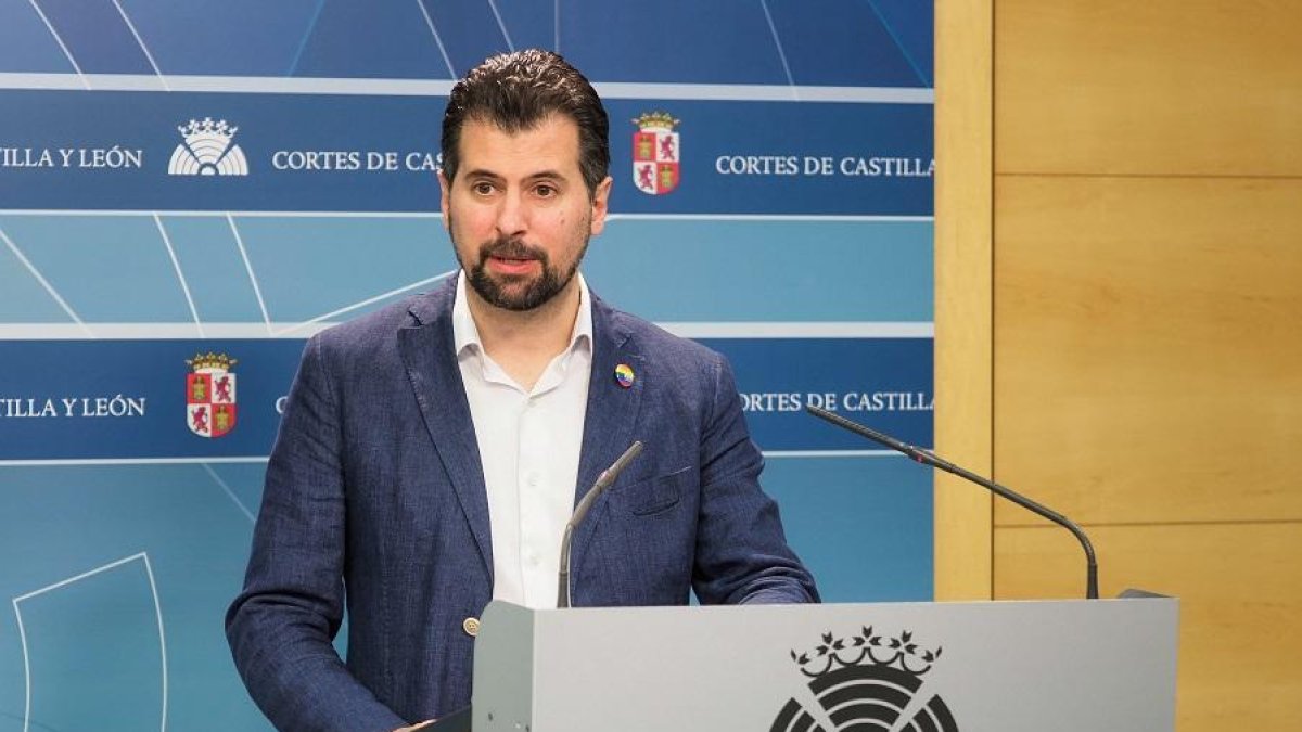 El secretario general del PSOECyL y candidato a la Presidencia de la Junta, Luis Tudanca, analiza la actualidad política de Castilla y León-ICAL