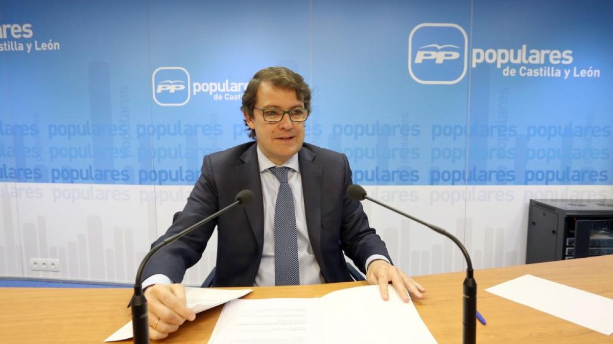 El presidente del PP de Castilla y León, Alfonso Fernández Mañueco-ICAL