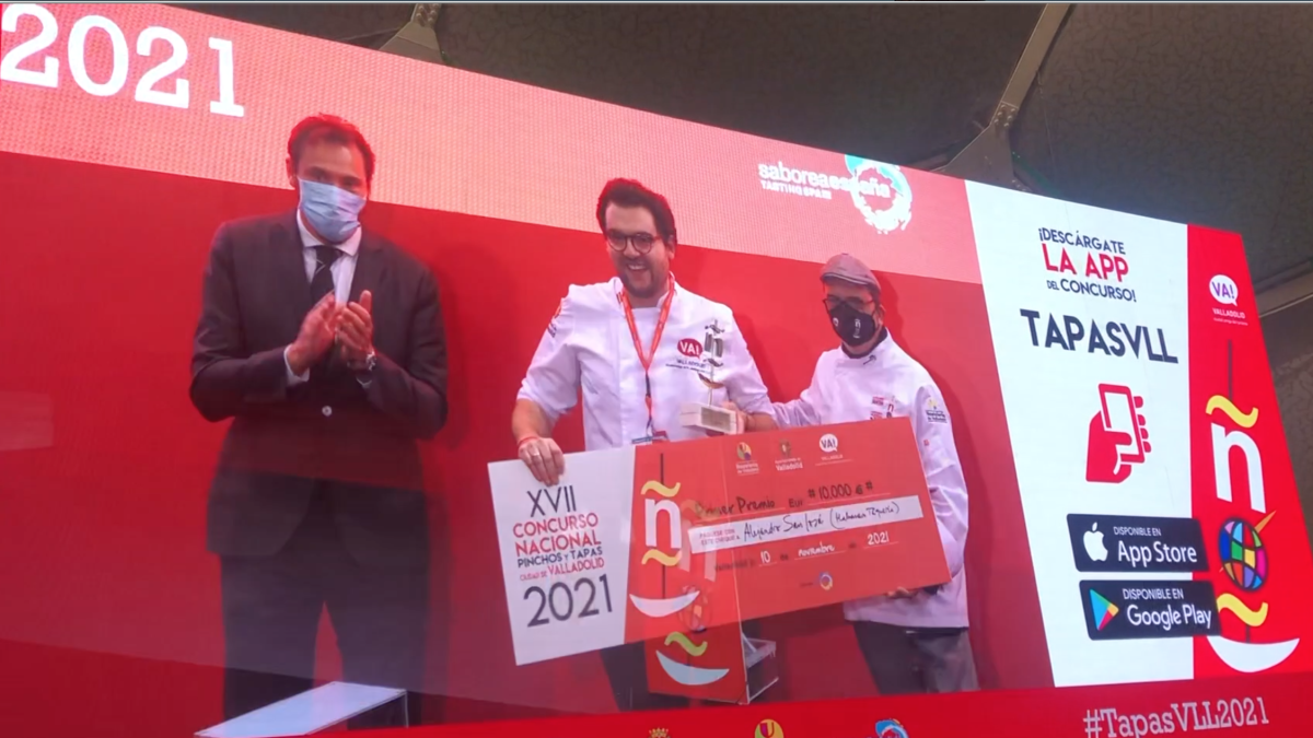 Alejandro San José, campeón nacional de Tapas.