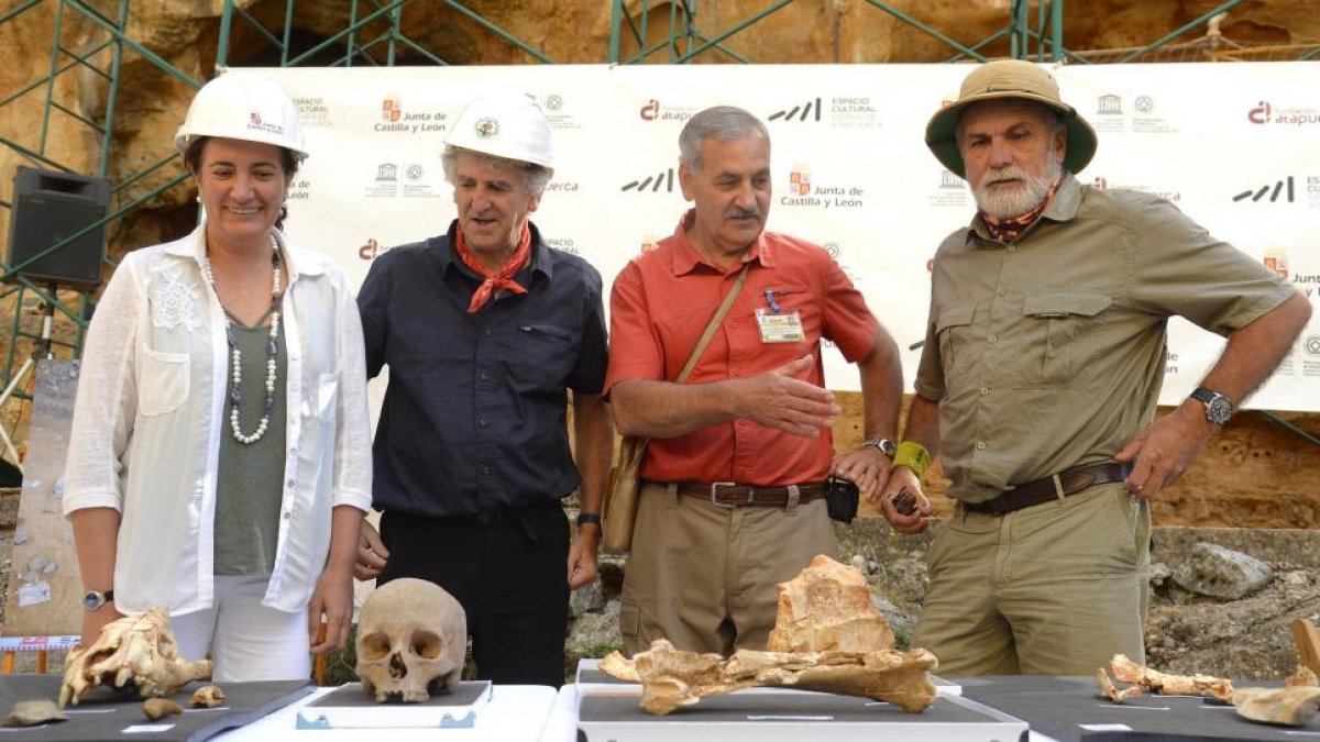 Presentación de resultados de la campaña de excavaciones de Atapuerca.-ICAL