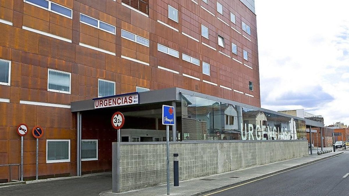 Hospital Virgen de la Concha, en Zamora, donde se encuentra ingresado el bebé de año y medio.-ICAL