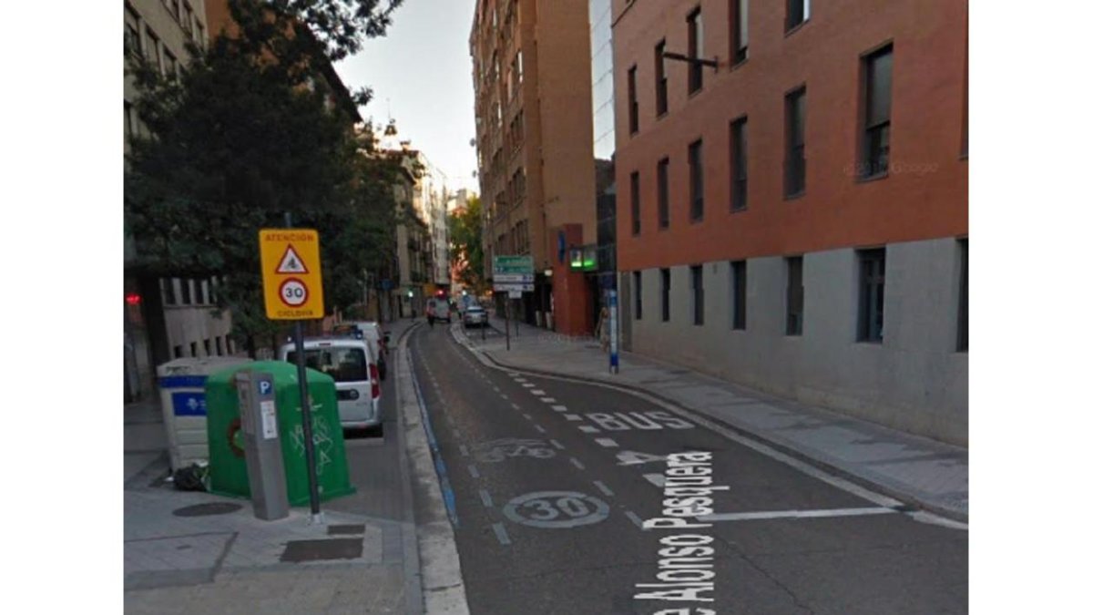 Calle Alonso Pesquera.-GOOGLE
