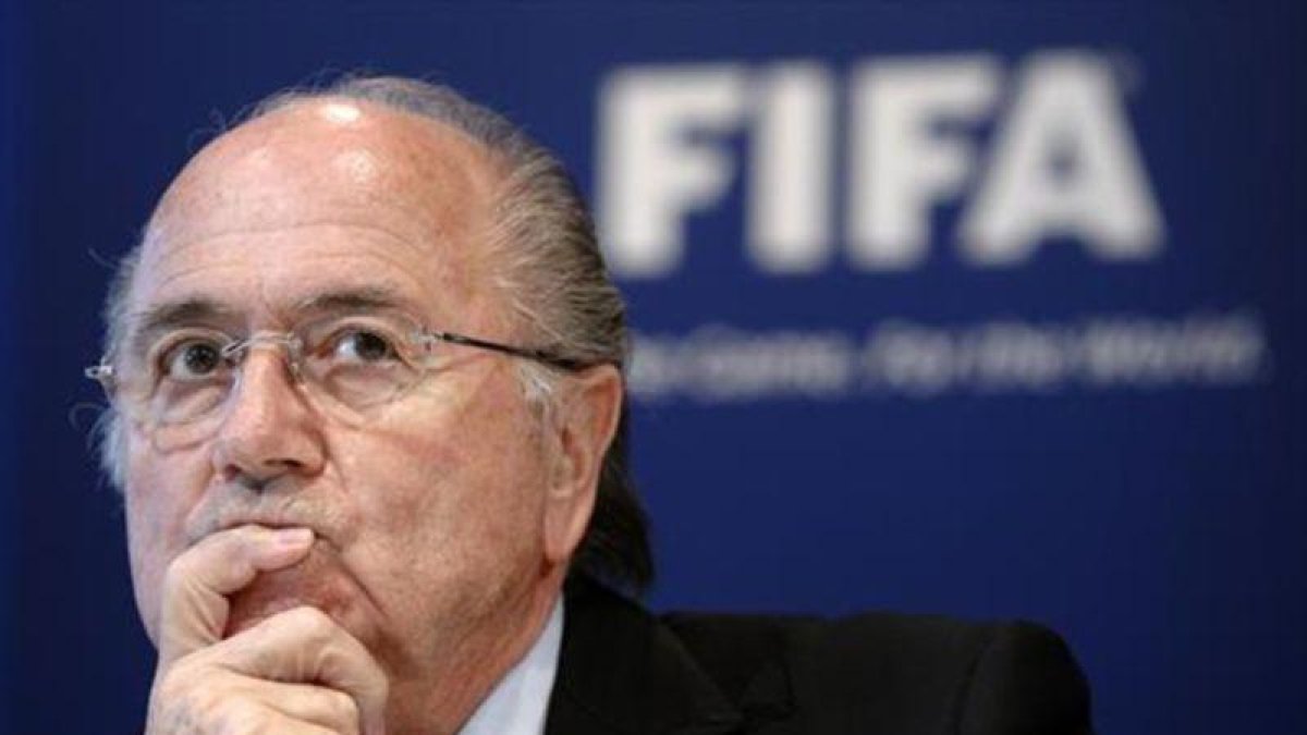 Joseph Blatter, expresidente de la FIFA.-
