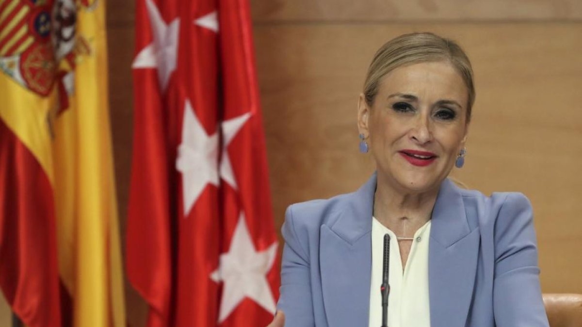 La presidenta de la Comunidad de Madrid Cristina Cifuentes.-BALLESTEROS (EFE)