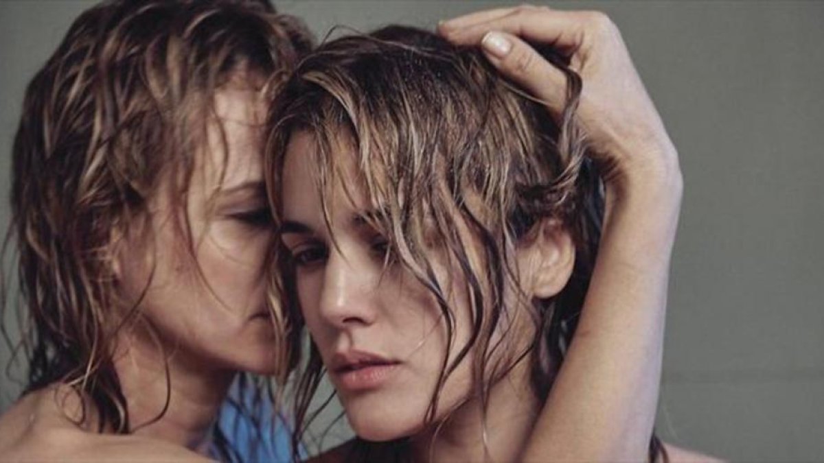 Emma Suárez y Adriana Ugarte, las protagonistas de 'Julieta', de Almodóvar.-