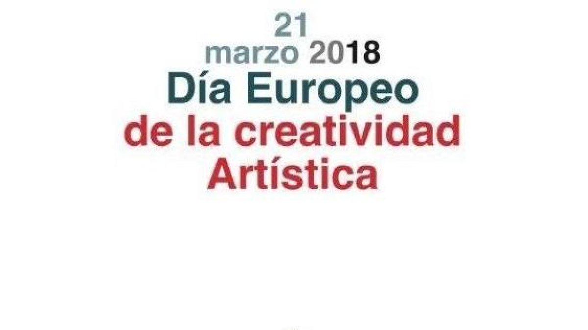 Detalle del cartel del Día de la Creatividad-EUROPA PRESS