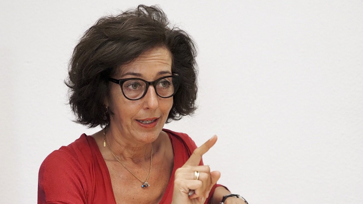 Mercedes Cantalapiedra, concejal de Ayuntamiento de Valladolid y candidata al Congreso de los Diputados por Valladolid. Photogenic/Miguel Ángel Santos