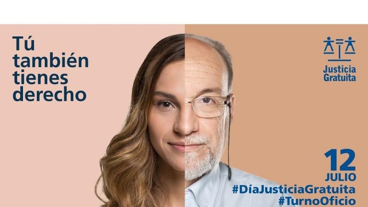 Cartel del Día de la Justicia Gratuita. - CACYL