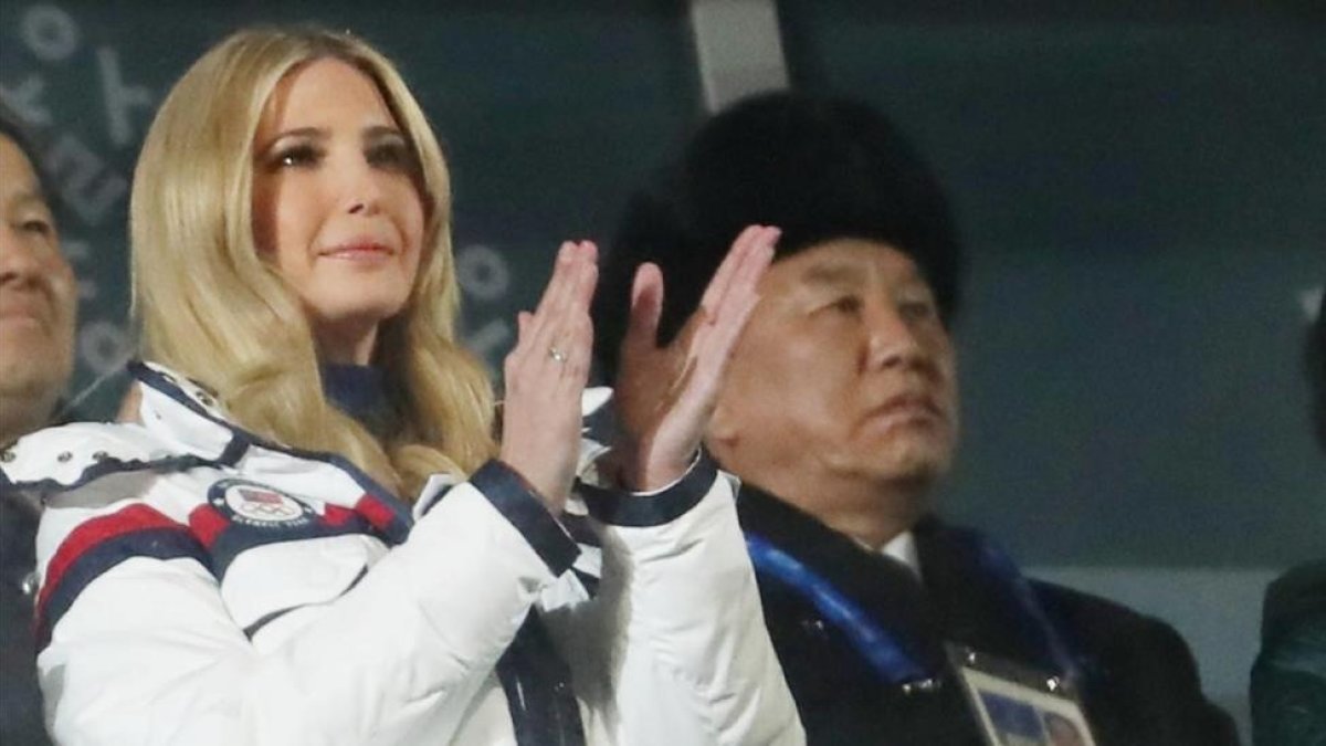 Ivanka Trump, en los Juegos Olímpicos de Pionchang, el pasado 25 de febrero.-REUTERS / LUCY NICHOLSON