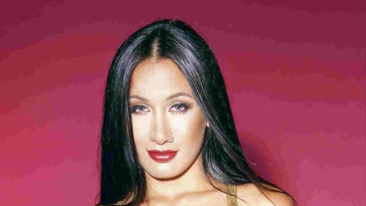 La actriz porno Amia Miley.-INTERVIÚ