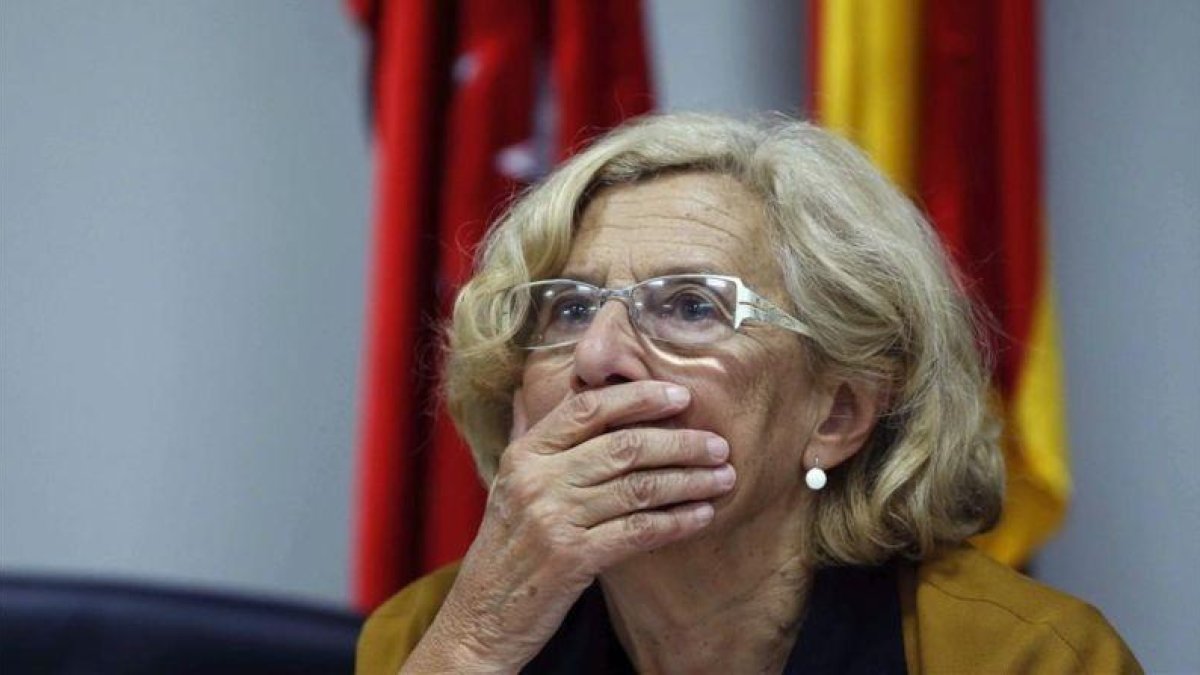 La alcaldesa de Madrid, Manuela Carmena.-JUAN CARLOS HIDALGO / EFE
