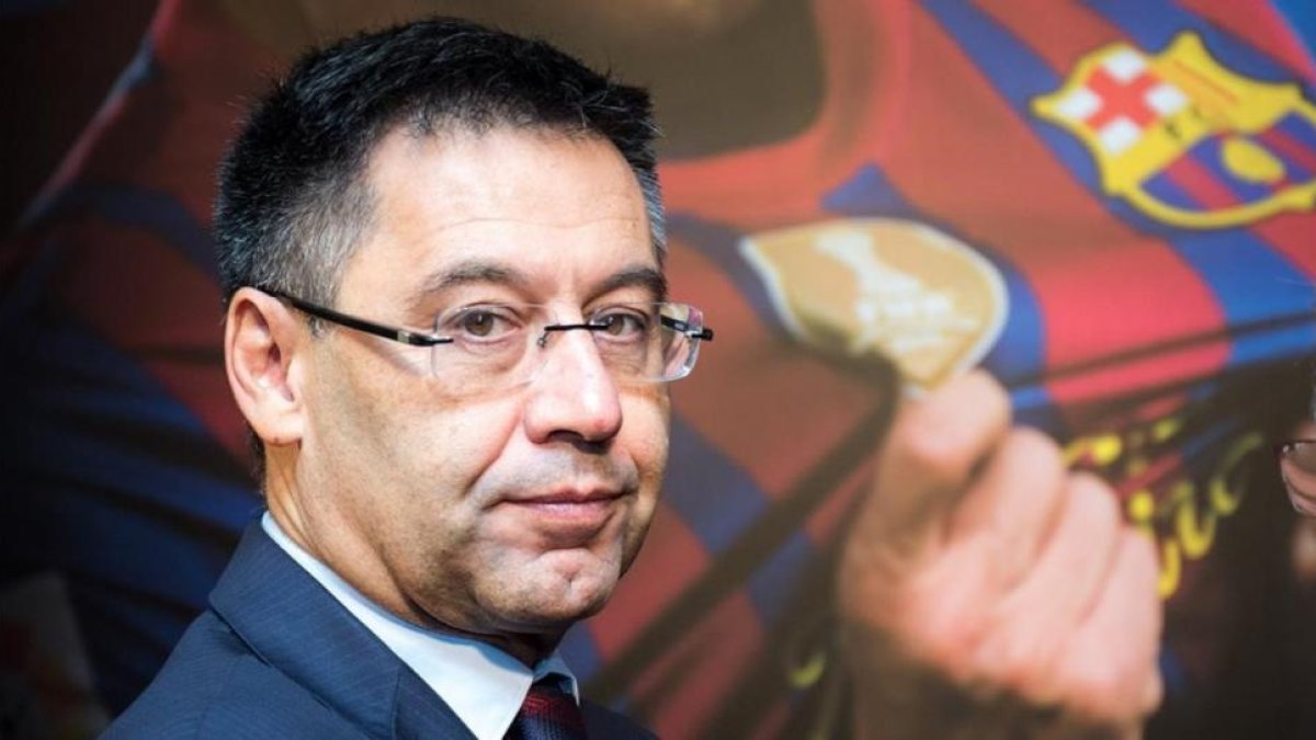 El presidente del Barça, Josep Maria Bartomeu.-ROBERT RAMOS