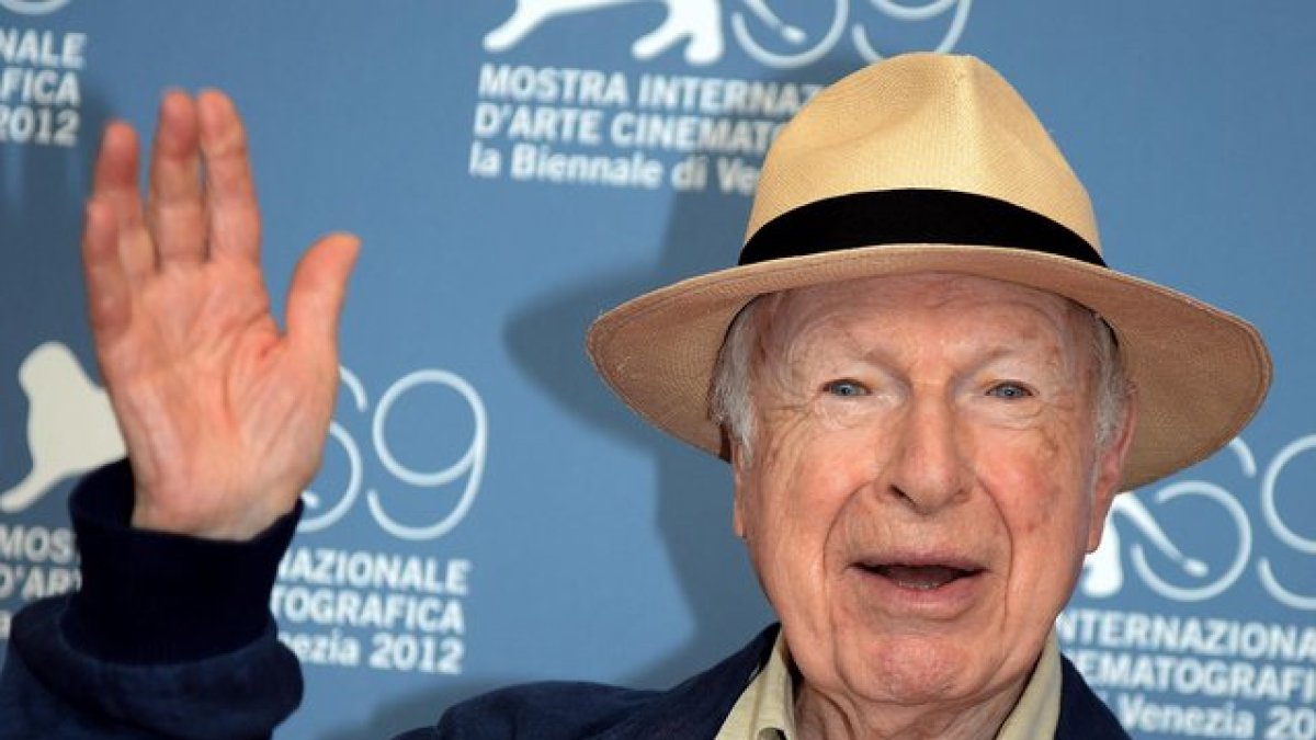 El dramaturgo británico Peter Brook, en una imagen de archivo, en Madrid.-EFE
