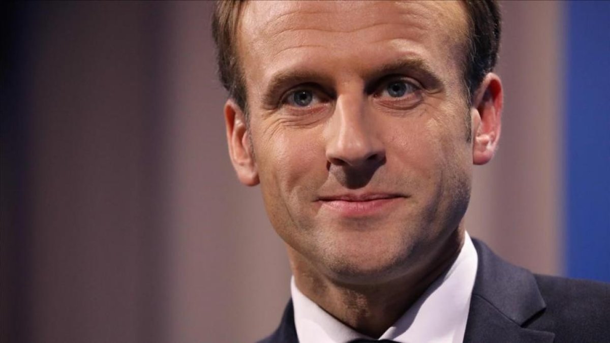 Emmanuel Macron.-AFP / LUDOVIC MARIN