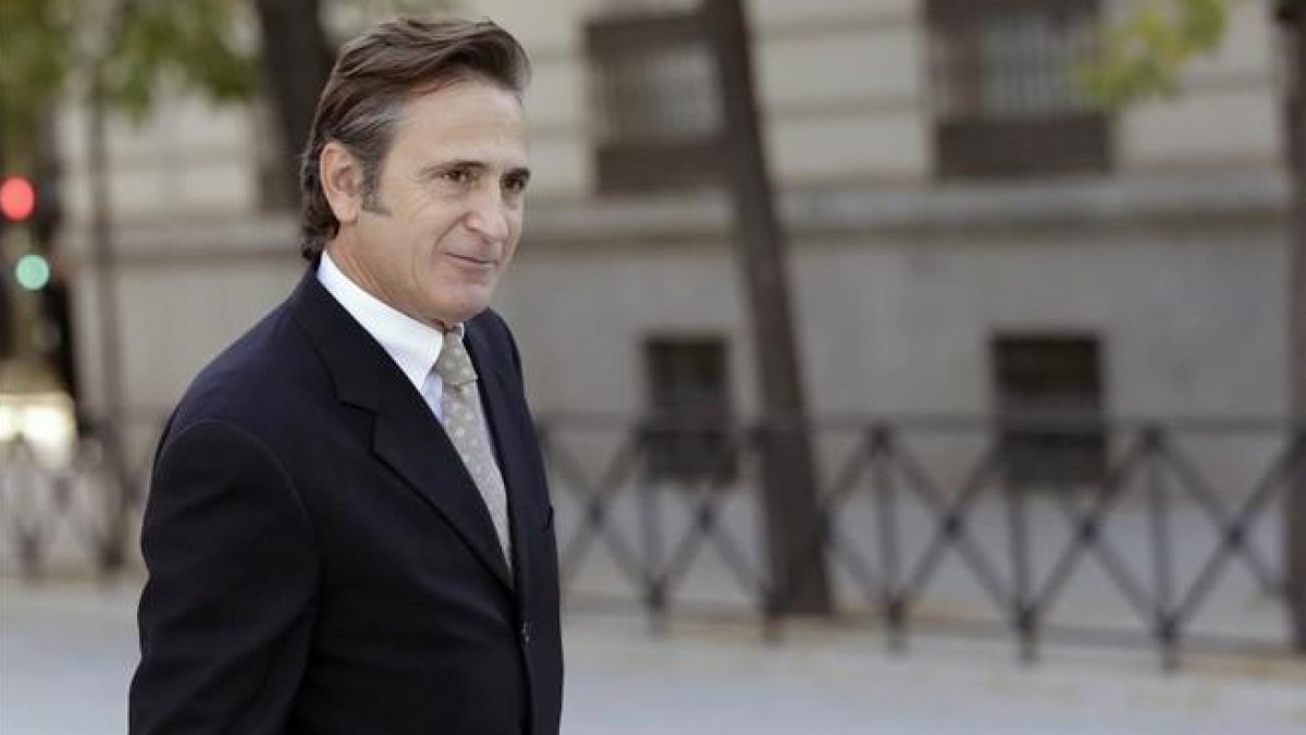 Josep Pujol Ferrusola, en noviembre del 2015, cuando acudió a declarar como imputado en la Audiencia Nacional.-EFE / ZIPI