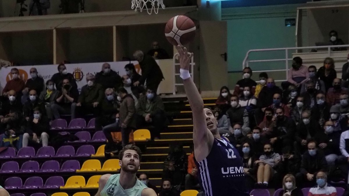 Sergio de la Fuente, MVP del partido y de la jornada con ¡¡¡40 de valoración!! / EL MUNDO