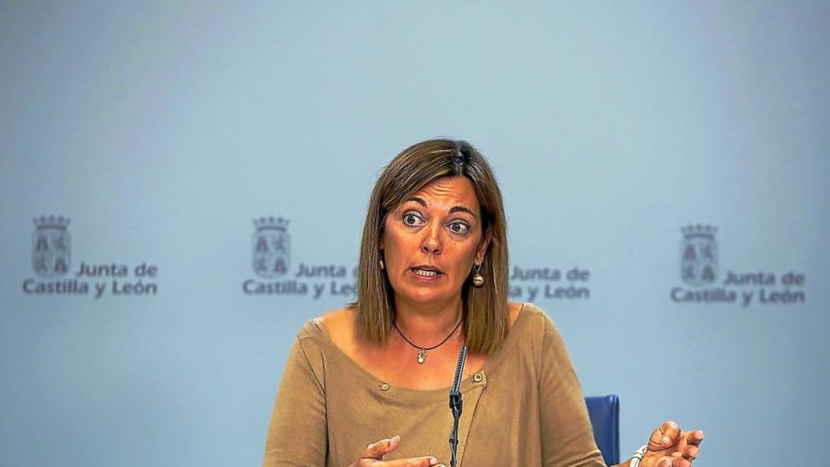 Milagros Marcos, consejera de Agricultura y portavoz de la Junta.-ICAL