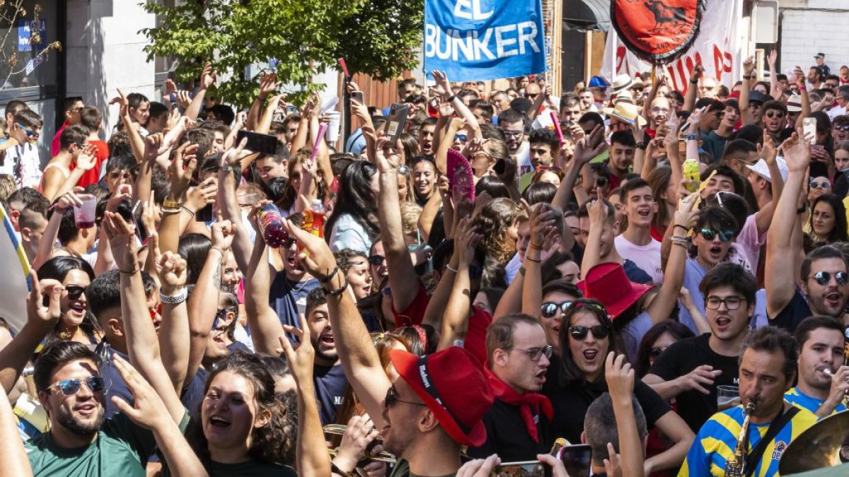 Inicio de las Fiestas de Tudela de Duero. / PHOTOGENIC