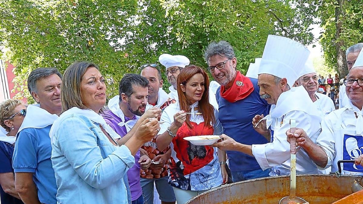 Milagros Marcos, Francisco Vázquez, Luis Tudanca, Silvia Clemente y José Luis Vázquez.-ICAL