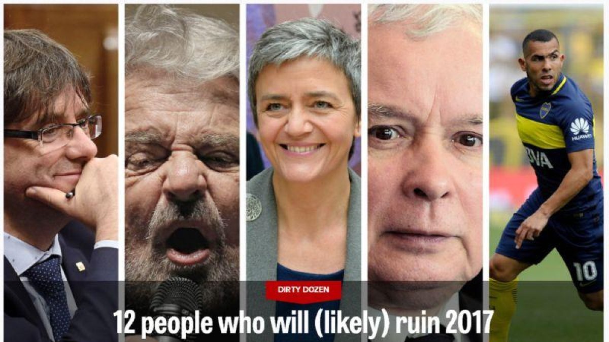 Imagen que ilustra el artículo de 'Politico' sobre las 12 personas que