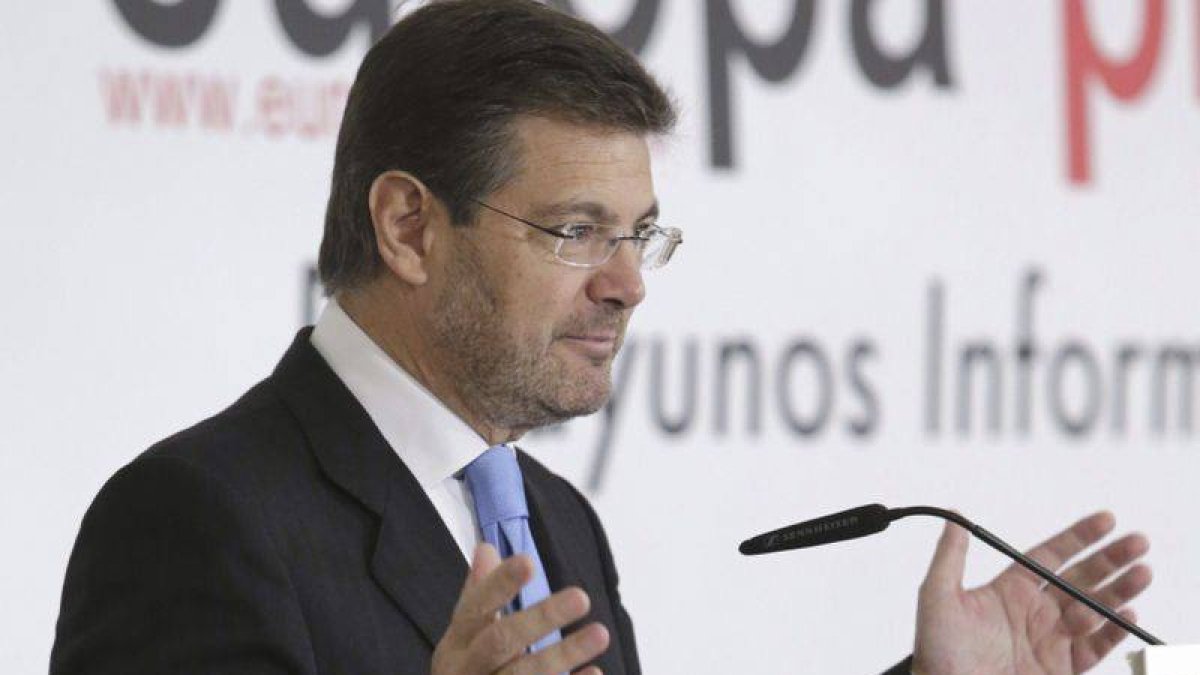 El ministro de Justicia, Rafael Catalá.-Foto: EFE