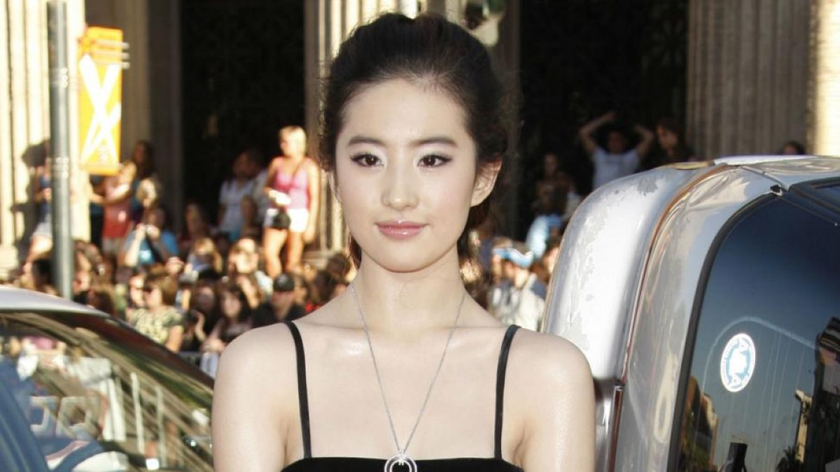 Liu Yifei, en la presentación de Hancock, el pasado verano.-/ MATT SAYLES
