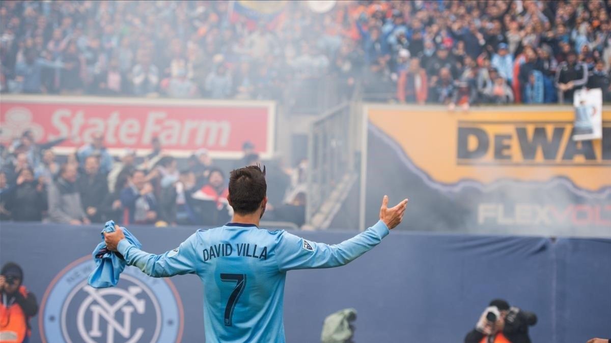 Villa se dirige a los aficionados del New York City.-