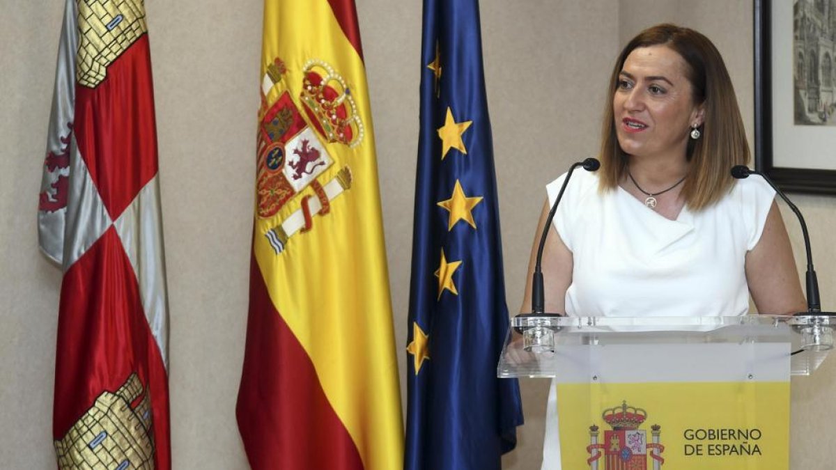 La delegada del Gobierno en Castilla y León, Virginia Barcones-Ricardo Ordóñez / ICAL