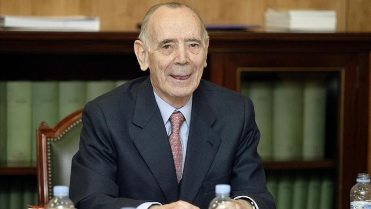 El exfiscal general del Estado, Jesús Cardenal.-DAVID CASTRO