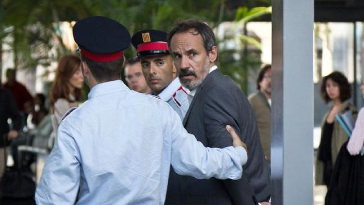 Francesc Garrido, en una escena de la serie 'Sé quién eres', de Tele 5.-