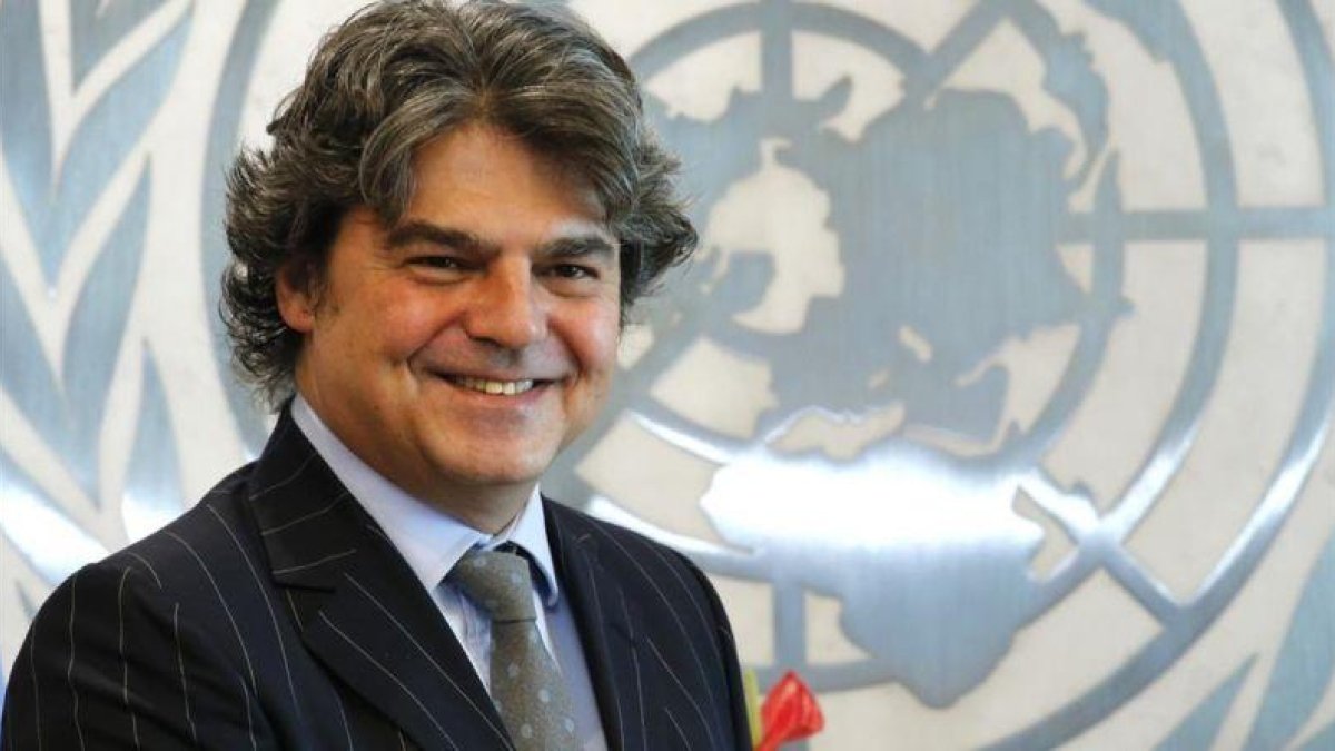 Jorge Moragas, representante permanente de España ante la ONU.-KENA BETANCUR (EFE)