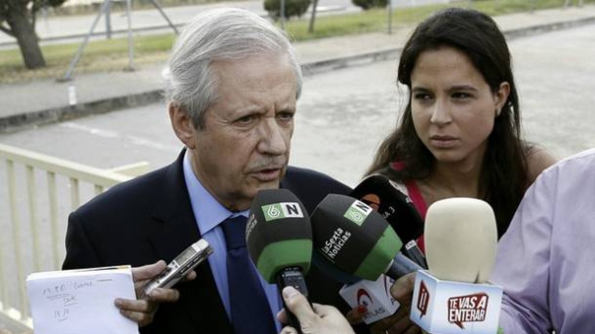 Javier Gómez de Liaño, en una imagen de archivo, a su salida de la cárcel de Soto del Real.-Foto: EFE / BALLESTEROS