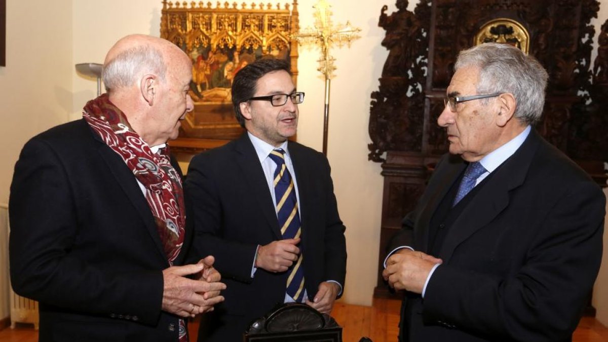 Félix Compadre, Pedro Puente y Manuel Ángel Fernández.-ICAL
