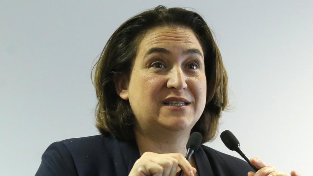 Ada Colau rechaza el posible ingreso en prisión de Carles Puigdemont. /-MICHEL EULER (AP)