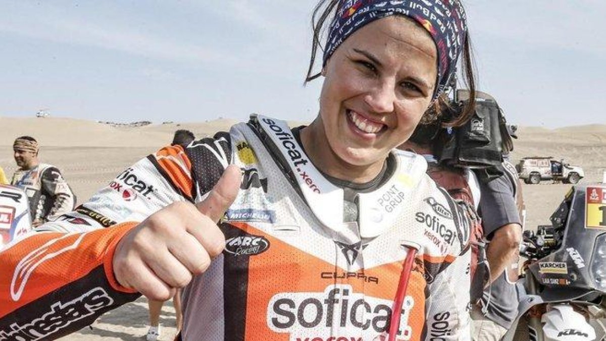 La catalana Laia Sanz será una de las participantes del Dakar 2020.-KTMIMAGES