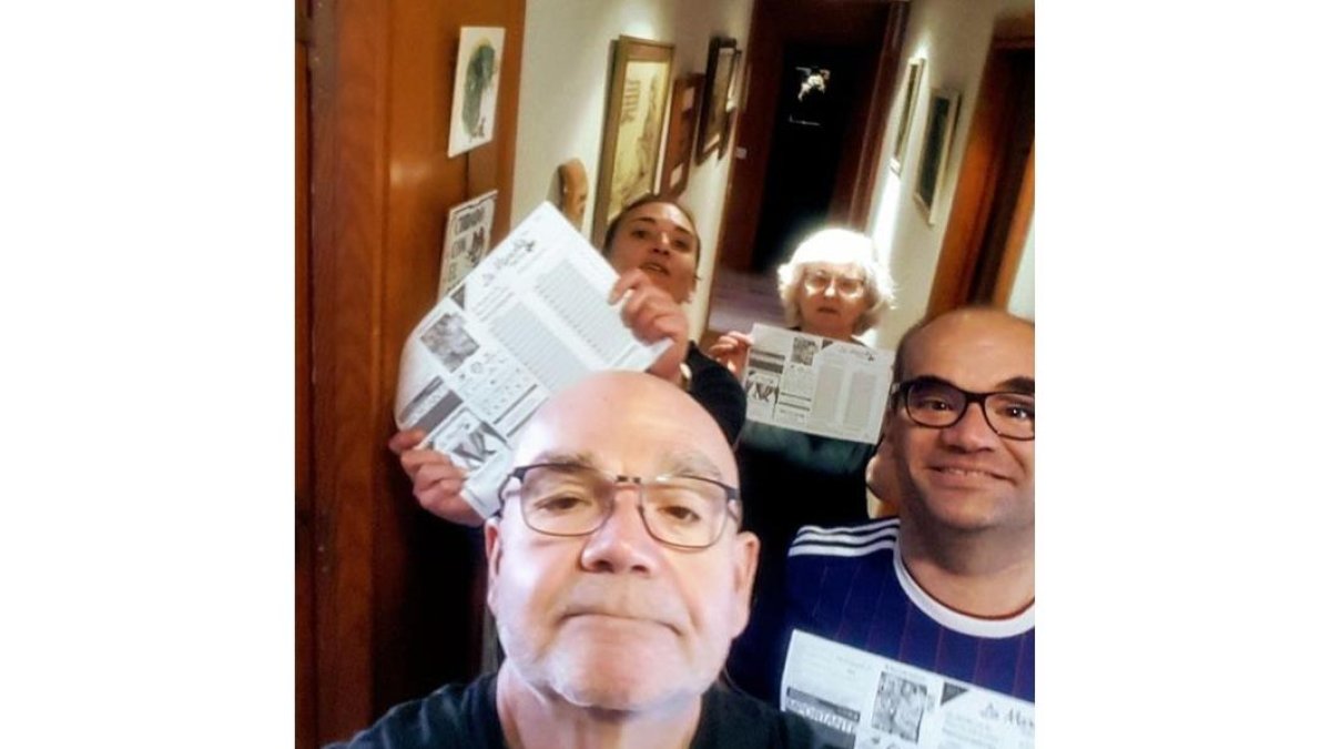 Participantes de la 43ª Marcha Asprona, en su vertiente ‘indoor. - EL MUNDO