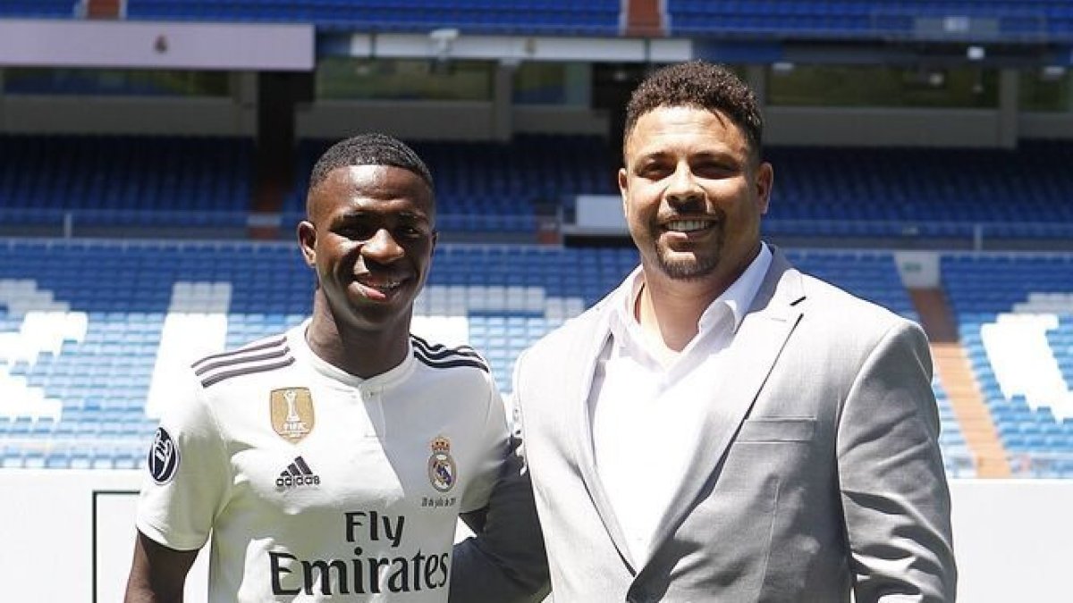 Vinícius y Ronaldo.
