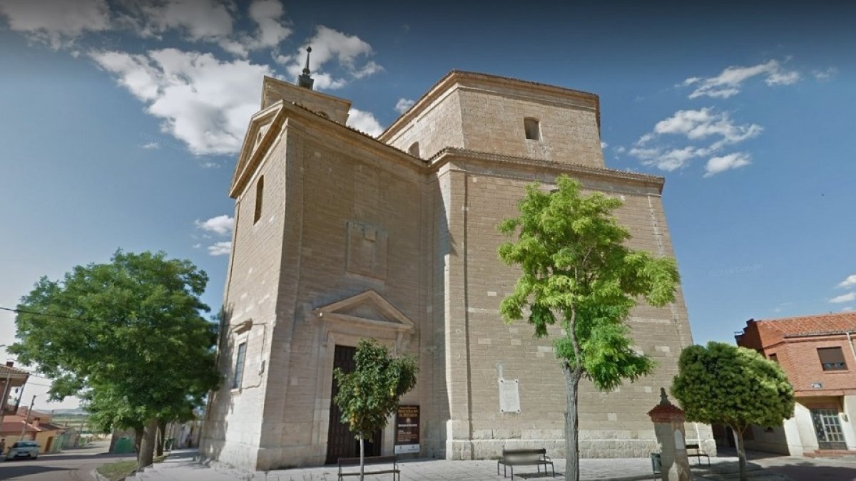La iglesia de San Pedro Apóstol en Valoria de la Buena. / E.M.