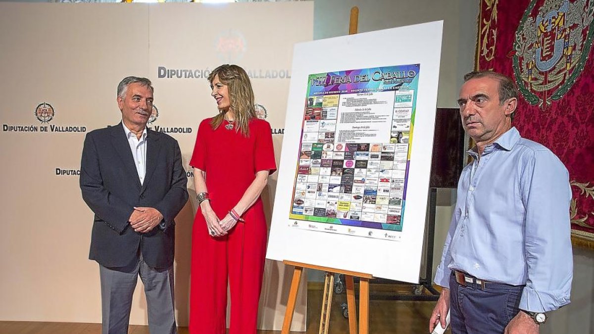 Acto de presentación de la Feria del Caballo de Medina de Rioseco, ayer.-EL MUNDO