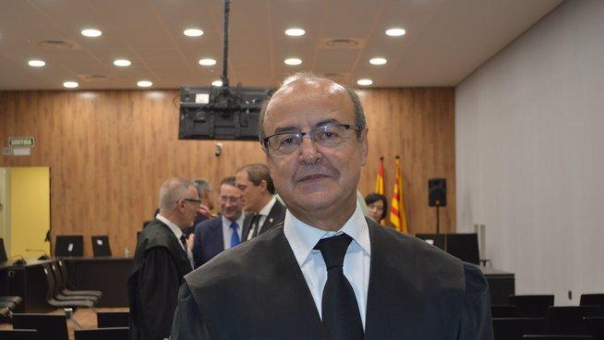 Jesús María Barrientos, presidente del Tribunal Superior de Justicia de Cataluña.-EUROPA PRESS