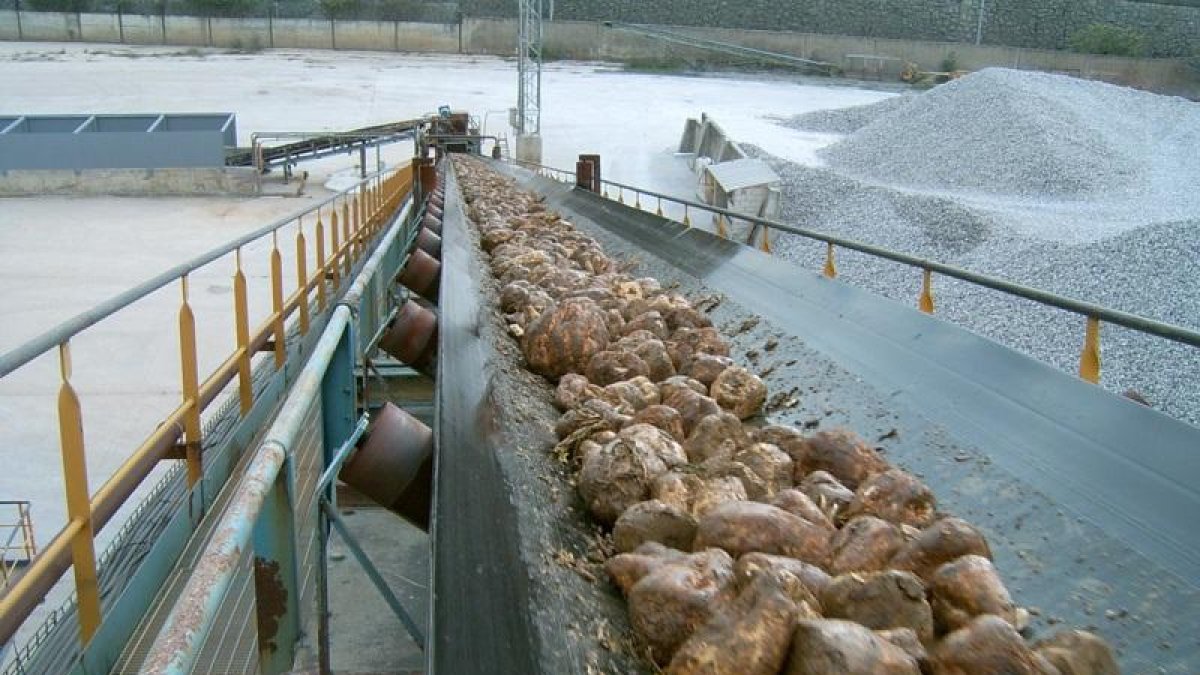 Instalaciones de la molturadora de Miranda de Ebro.-ECB