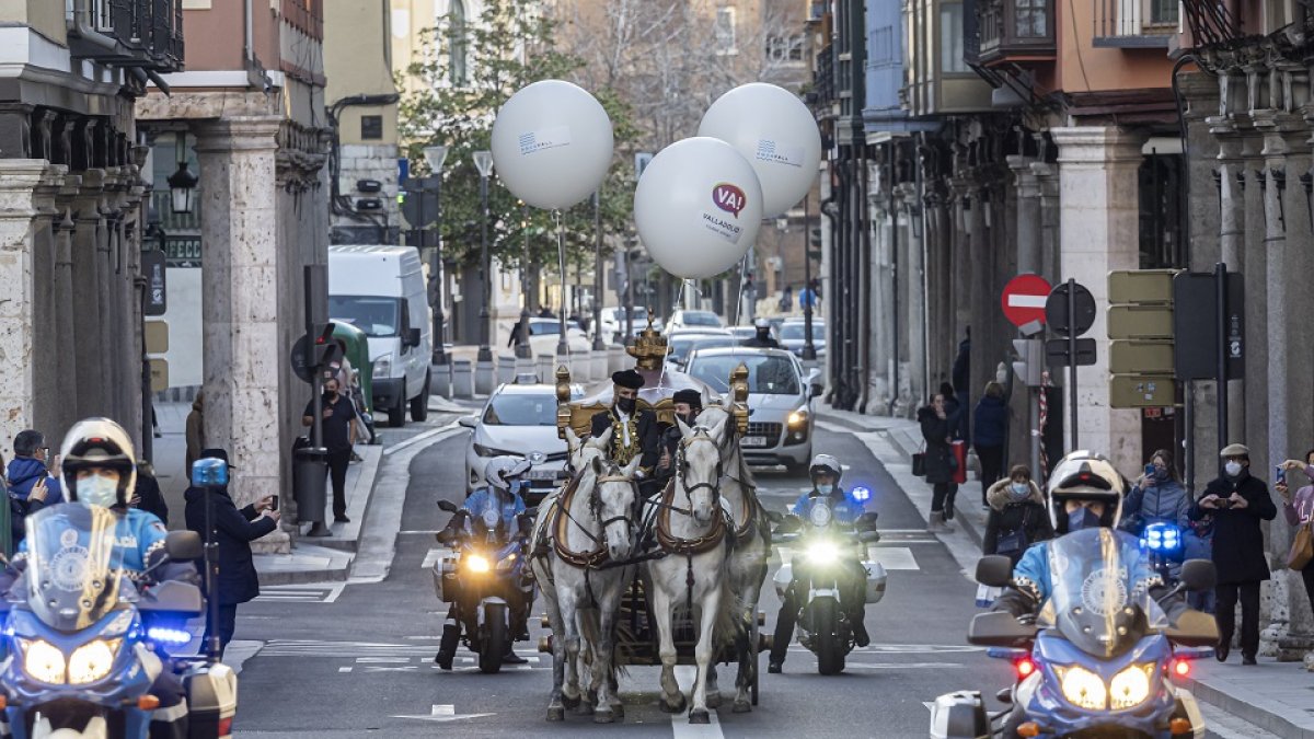 Cabalga de Reyes del 5 de enero de 2021. PHOTOGENIC/PABLO REQUEJO