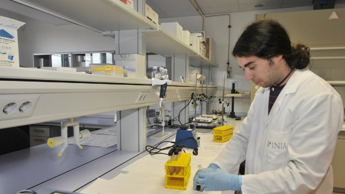 Laboratorios del Centro de los Alimentos con sede en Soria.-Valentín Guisande
